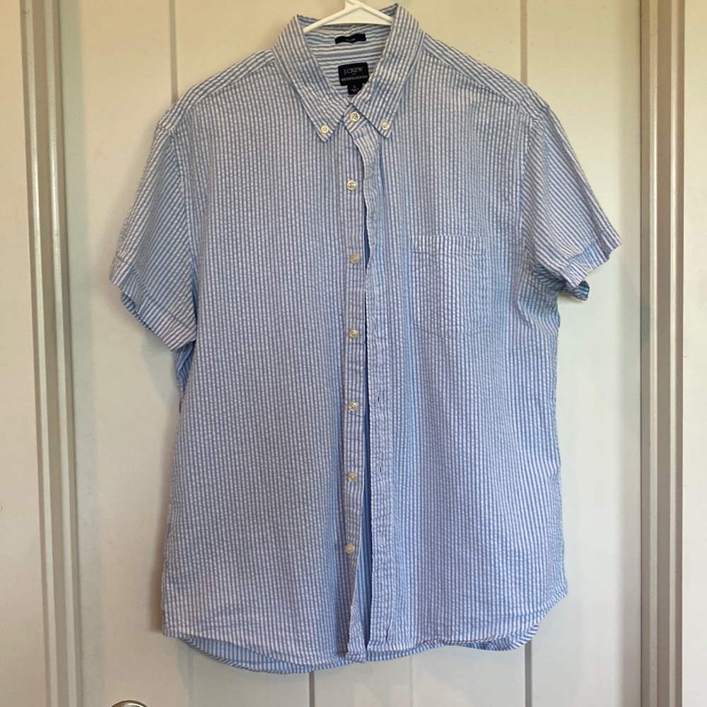 JCrew Short Sleeve Button Down